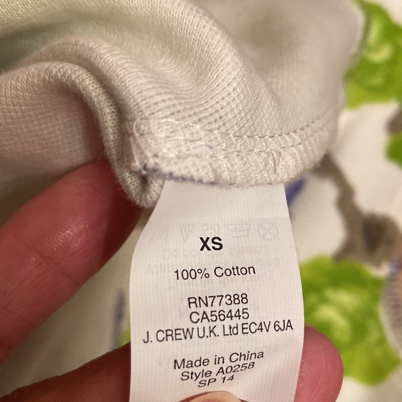 J Crew Peplum floral top - Picture 4 of 4